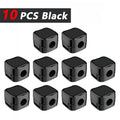 Non-magnetic Strong Cable Clips Adjustable Cord Holder | Adhesive Under Desk Mgmt Organizer for Home Office Car Wall Desktop