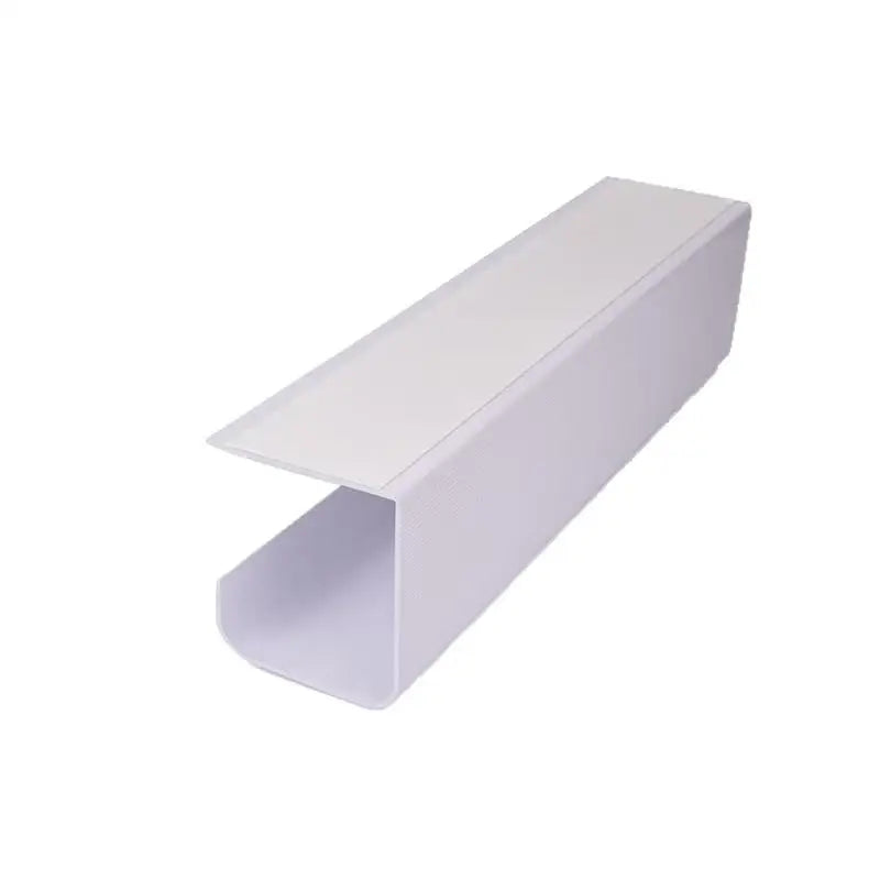 New 1PC 40cm/15.75inch PVC Under Table Cable Organizer Punch-free Office Wire Organizer Holder Easy Installation Wall-Mounted